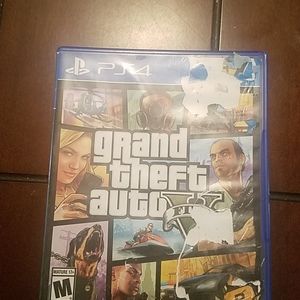 PS4 game Grand theft auto 5